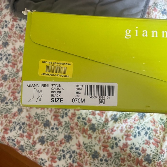 Gianni Bini Calista Black size 7 - Picture 3 of 6